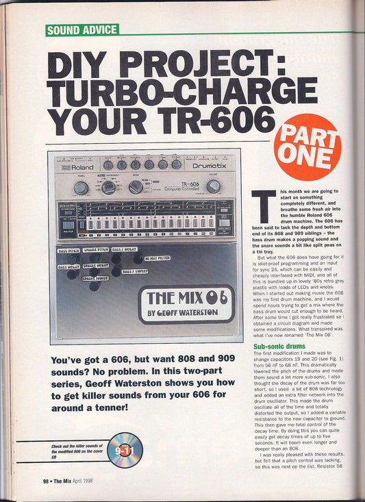 ORGON SYSTEMS 1997 (TURBO CHARGE YOUR 606 ARTICLE)